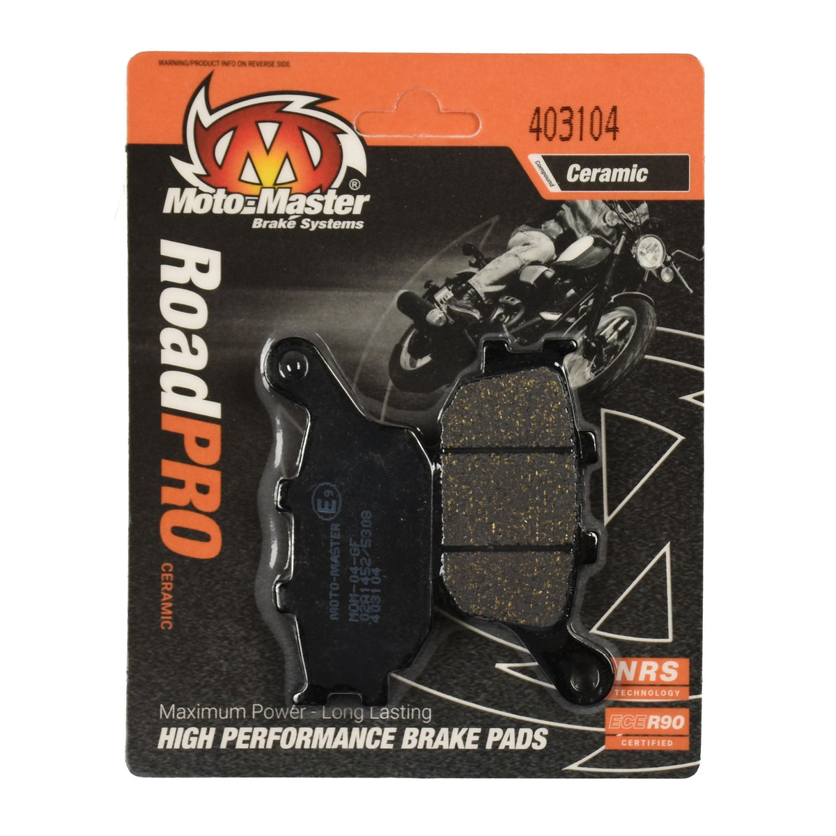 Moto-Master Bremsbelag RoadPRO Ceramic MCB634
