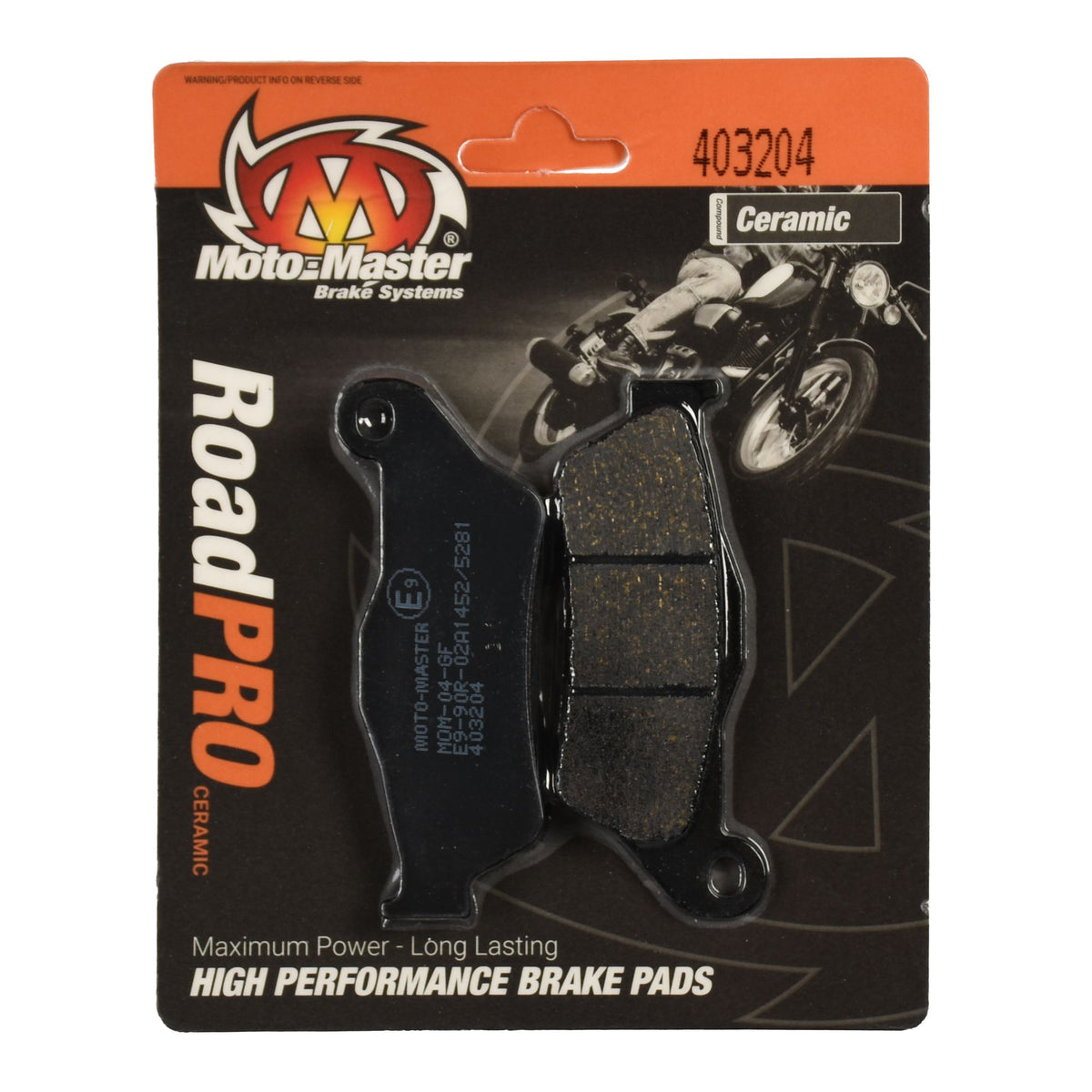 Moto-Master Bremsbelag RoadPRO Ceramic MCB648