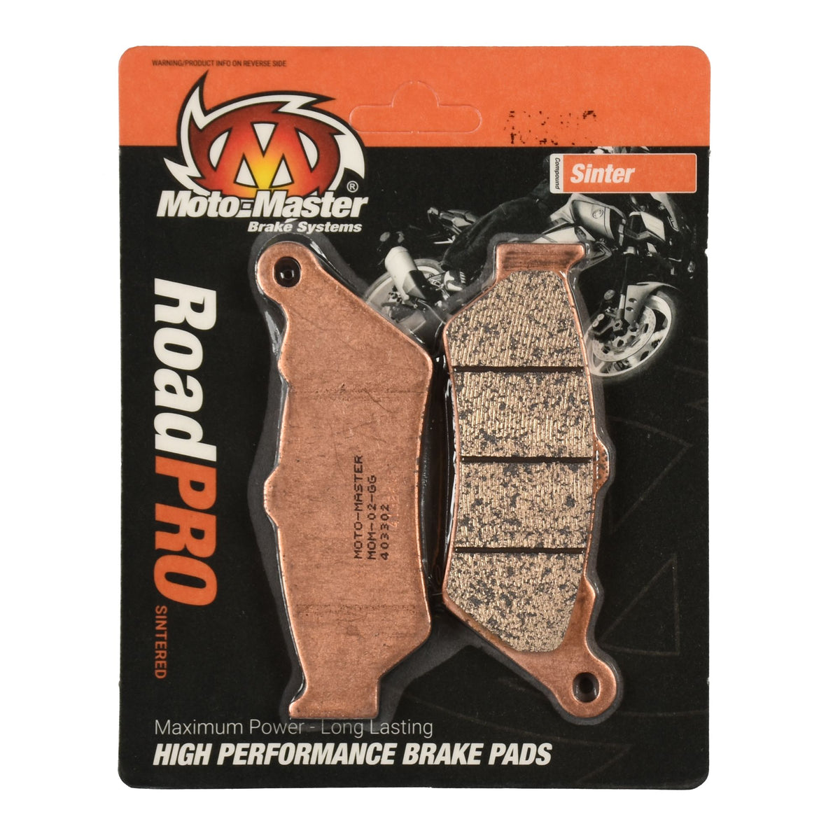 Moto-Master Bremsbelag RoadPRO Sinter hinten MCB671