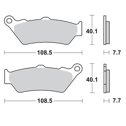 Moto-Master Bremsbelag RoadPRO Ceramic MCB671