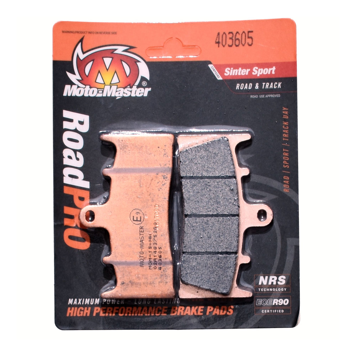 Moto-Master Bremsbelag RoadPRO Sinter Sport vorn (Art. m403605)