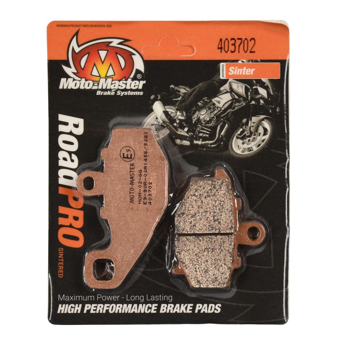 Moto-Master Bremsbelag RoadPRO Sinter hinten MCB662