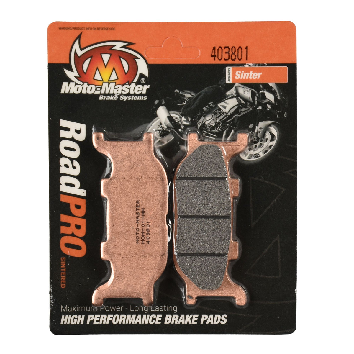 Moto-Master Bremsbelag RoadPRO Sinter vorn MCB666