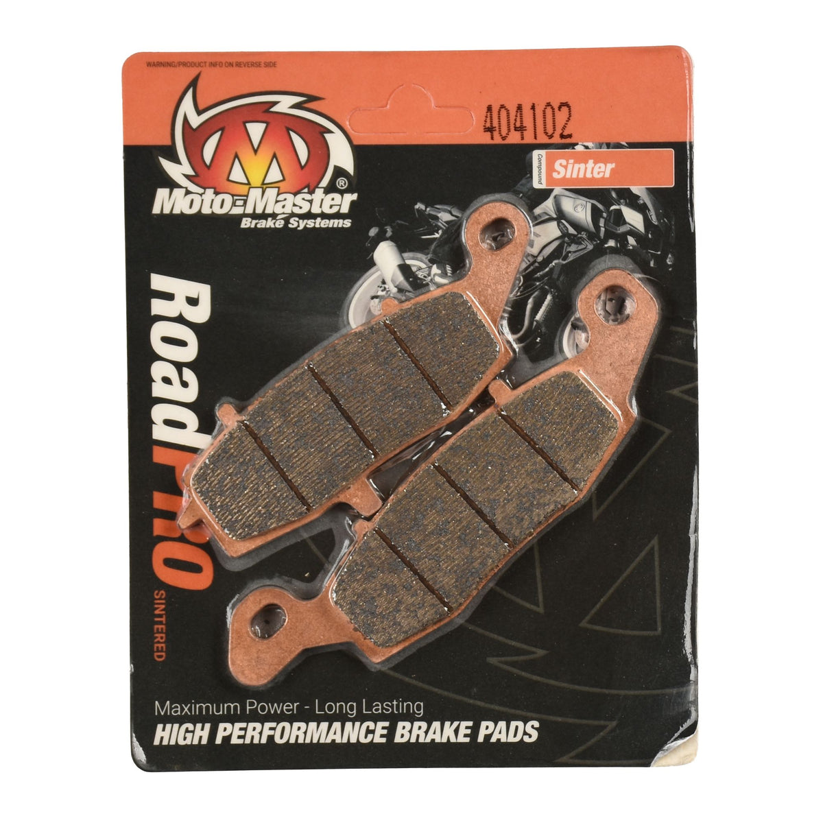Moto-Master Bremsbelag RoadPRO Sinter hinten MCB681