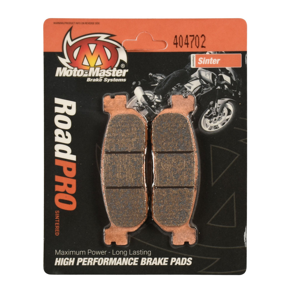 Moto-Master Bremsbelag RoadPRO Sinter hinten MCB699