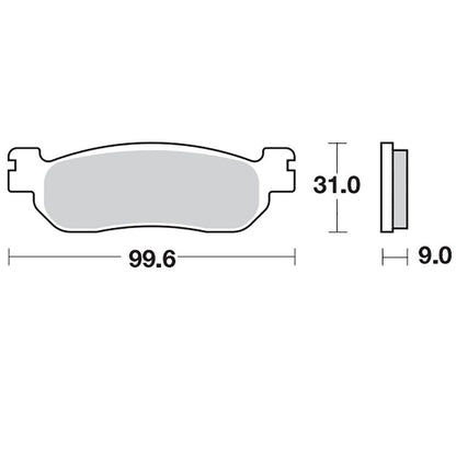 Moto-Master Bremsbelag RoadPRO Ceramic MCB699