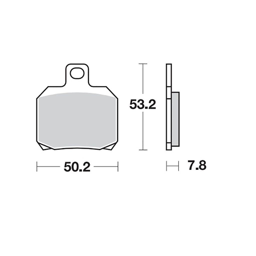 Moto-Master Bremsbelag RoadPRO Ceramic MCB700