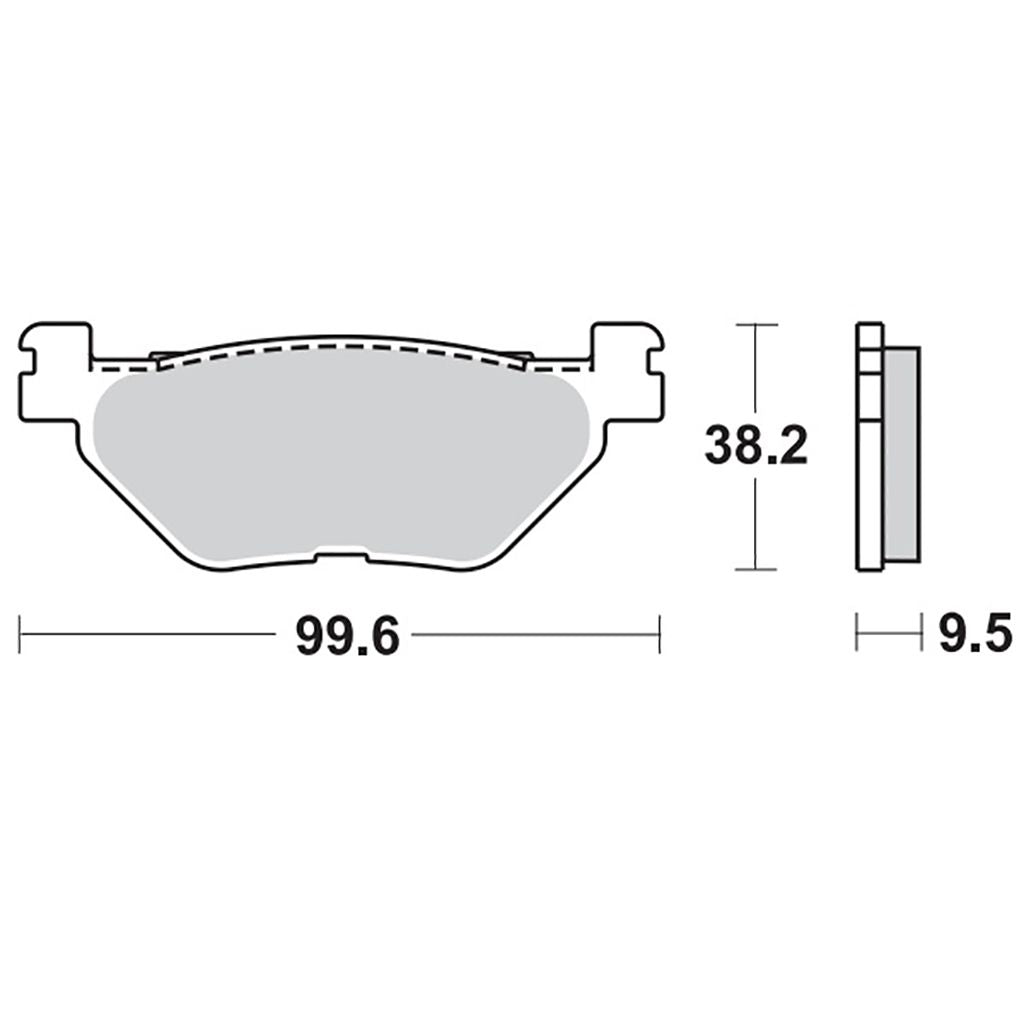 Moto-Master Bremsbelag RoadPRO Ceramic MCB731