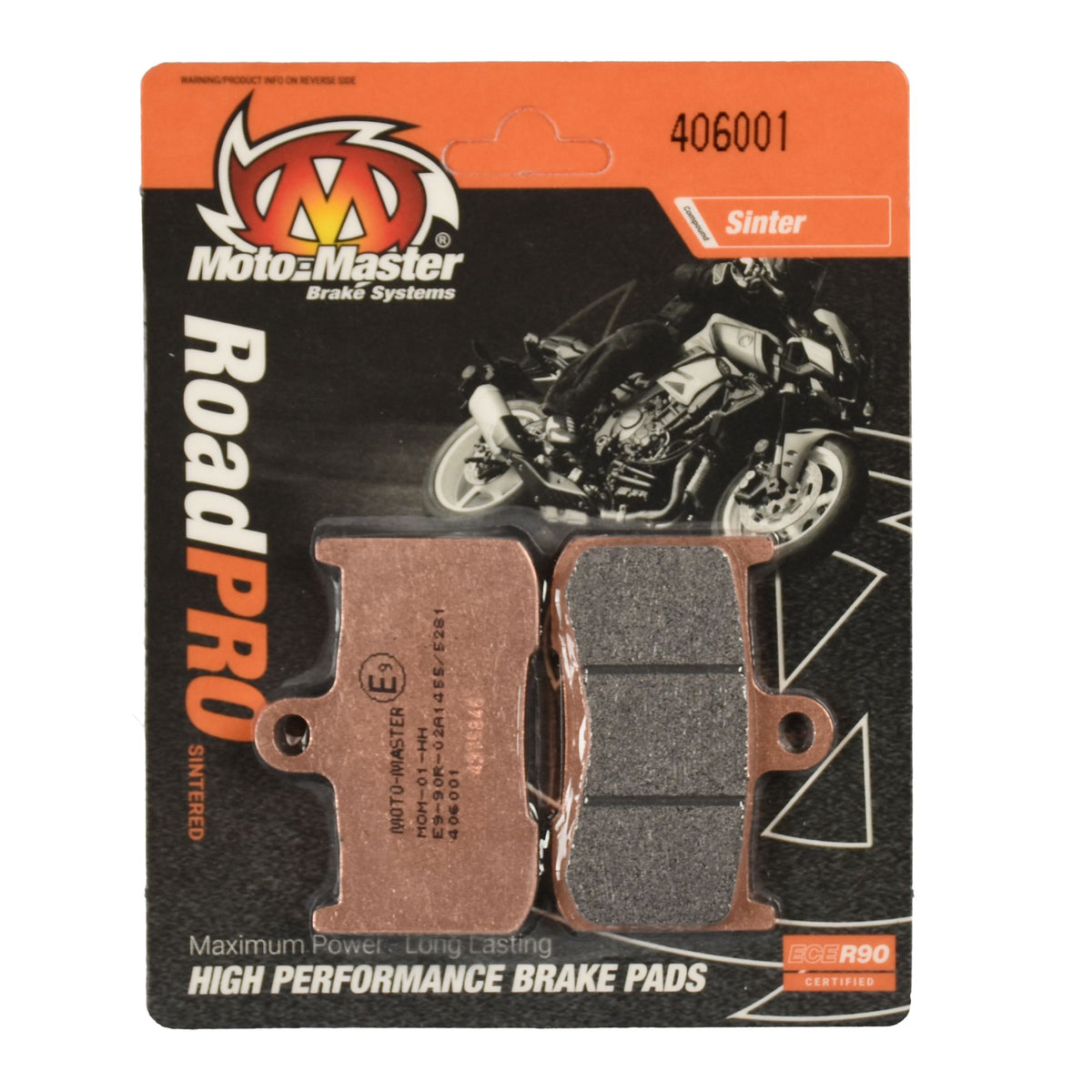Moto-Master Bremsbelag RoadPRO Sinter vorn MCB737