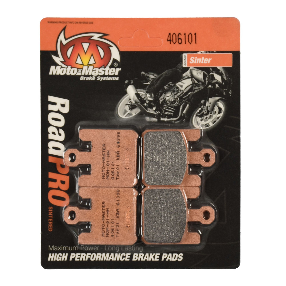 Moto-Master Bremsbelag RoadPRO Sinter vorn MCB742