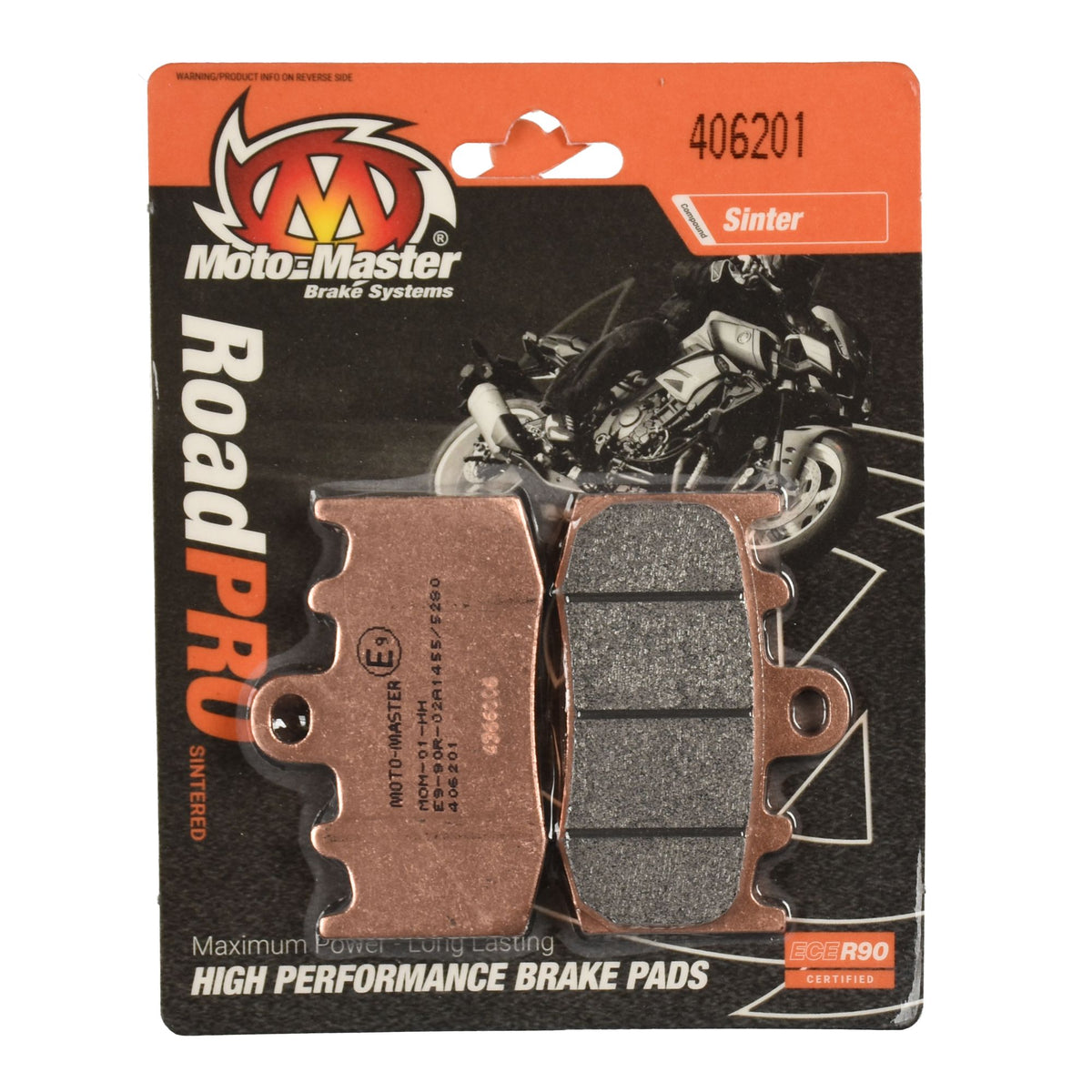 Moto-Master Bremsbelag RoadPRO Sinter vorn MCB748
