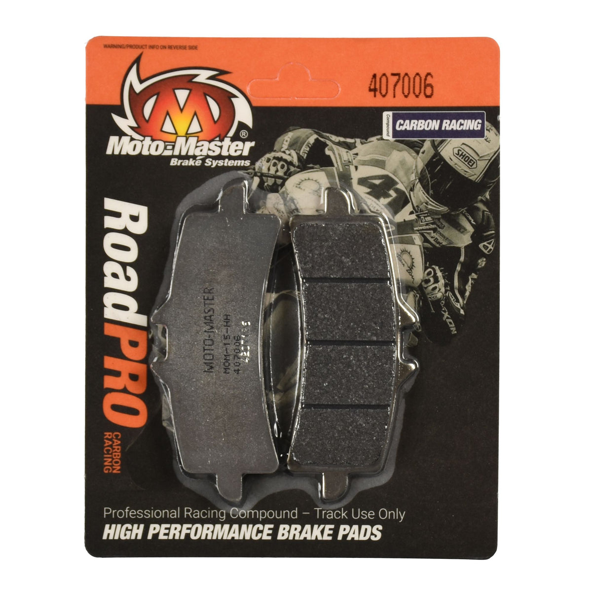 Moto-Master Bremsbelag RoadPRO Carbon Racing ohne ABE MCB792