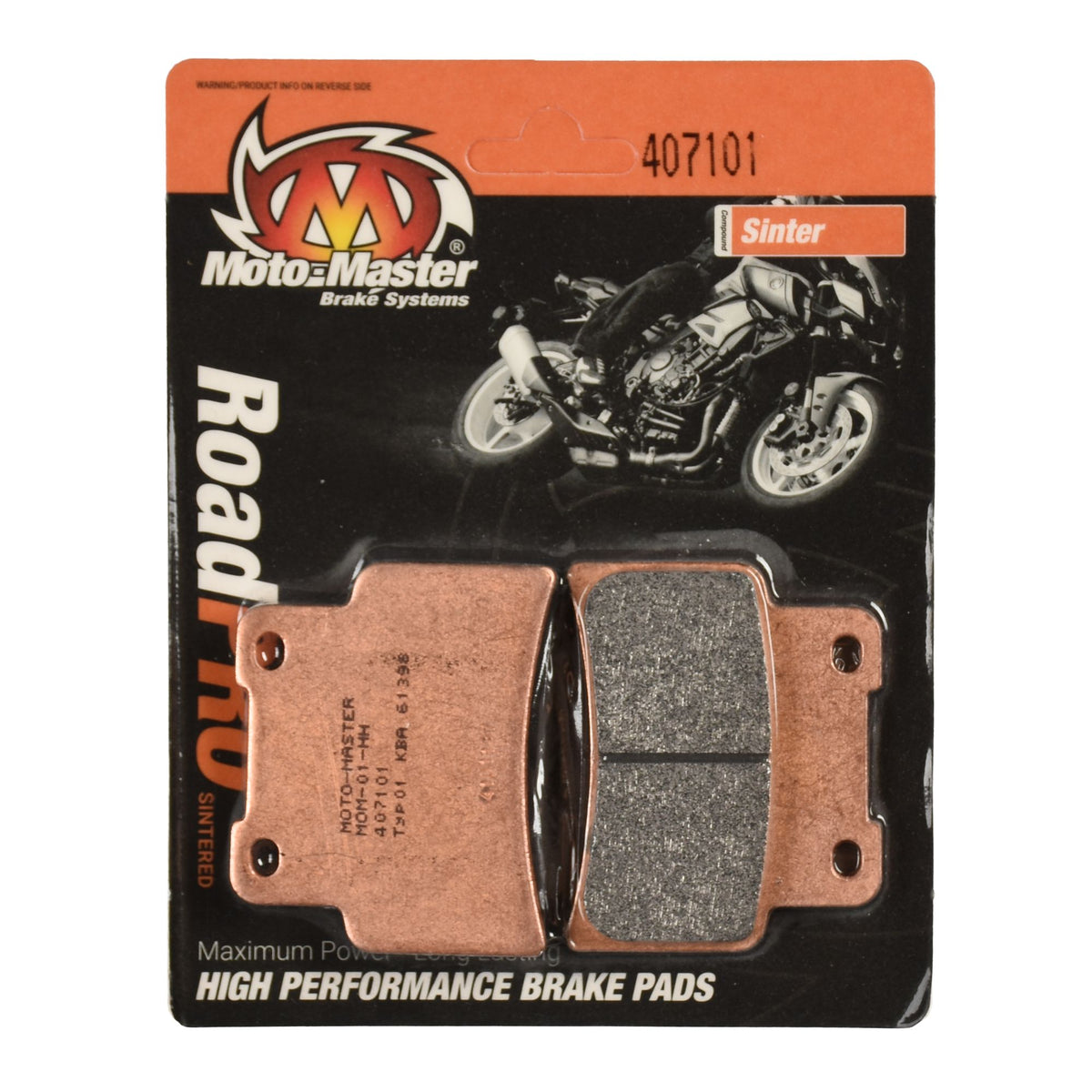 Moto-Master Bremsbelag RoadPRO Sinter vorn MCB785