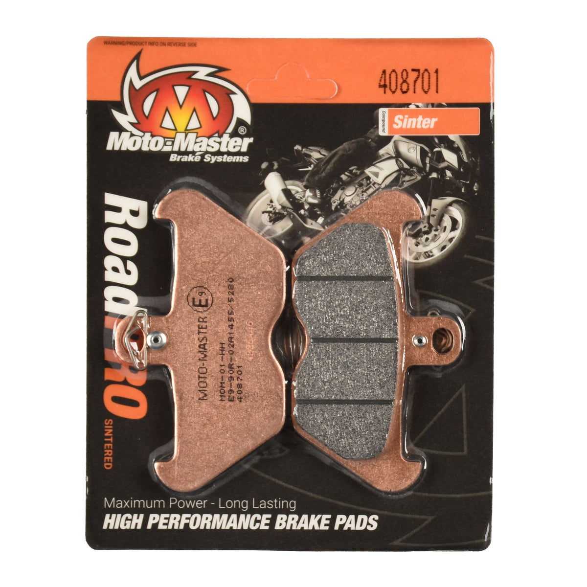 Moto-Master Bremsbelag RoadPRO Sinter vorn MCB680