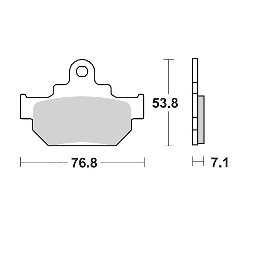 Moto-Master Bremsbelag RoadPRO Ceramic MCB550