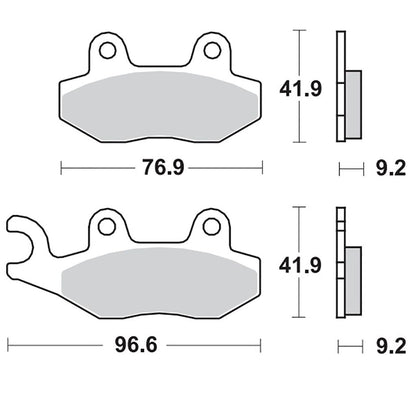 Moto-Master Bremsbelag RoadPRO Ceramic MCB689