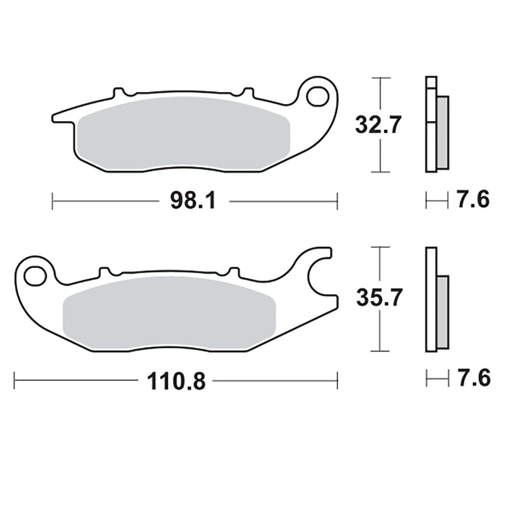 Moto-Master Bremsbelag RoadPRO Ceramic MCB759