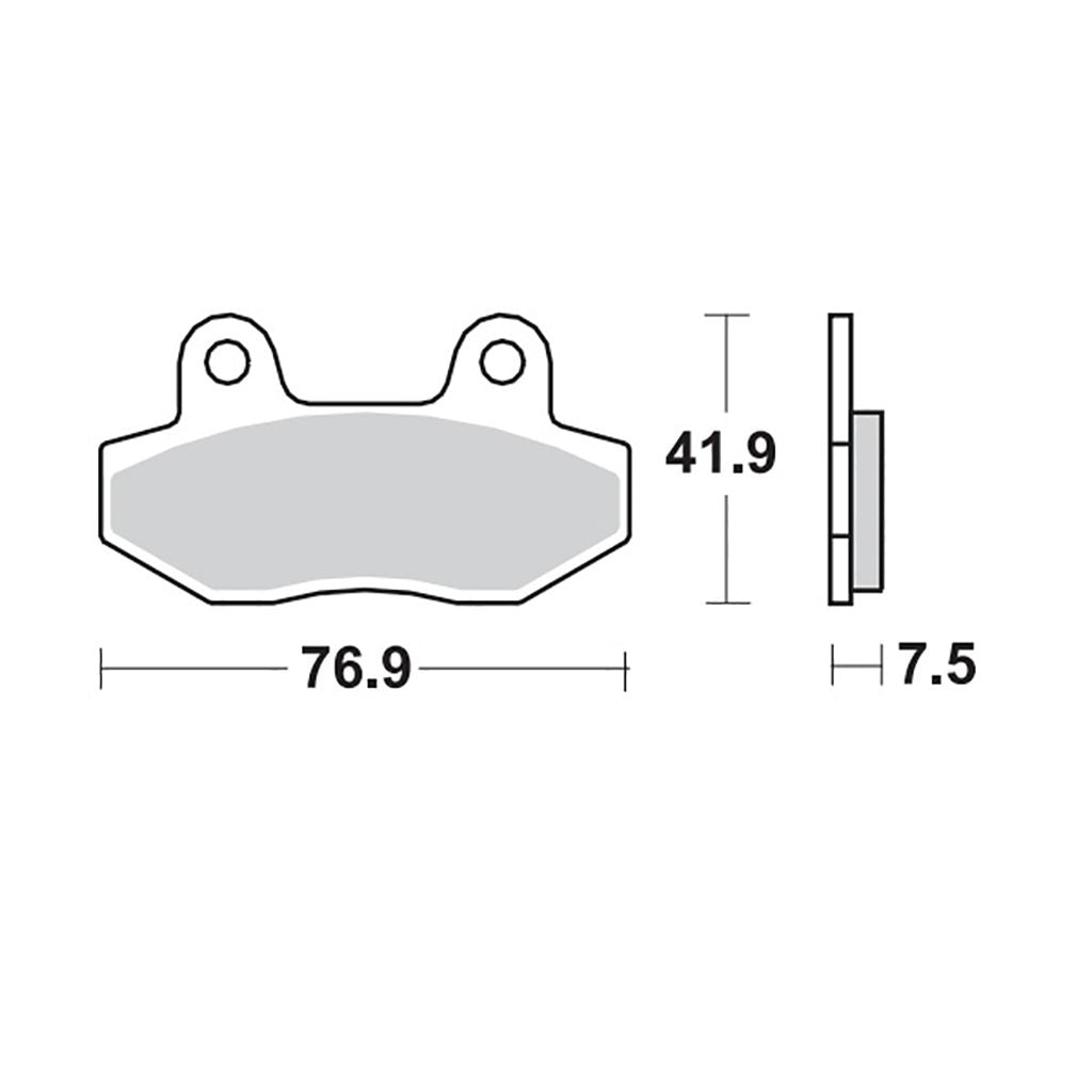 Moto-Master Bremsbelag RoadPRO Ceramic MCB822