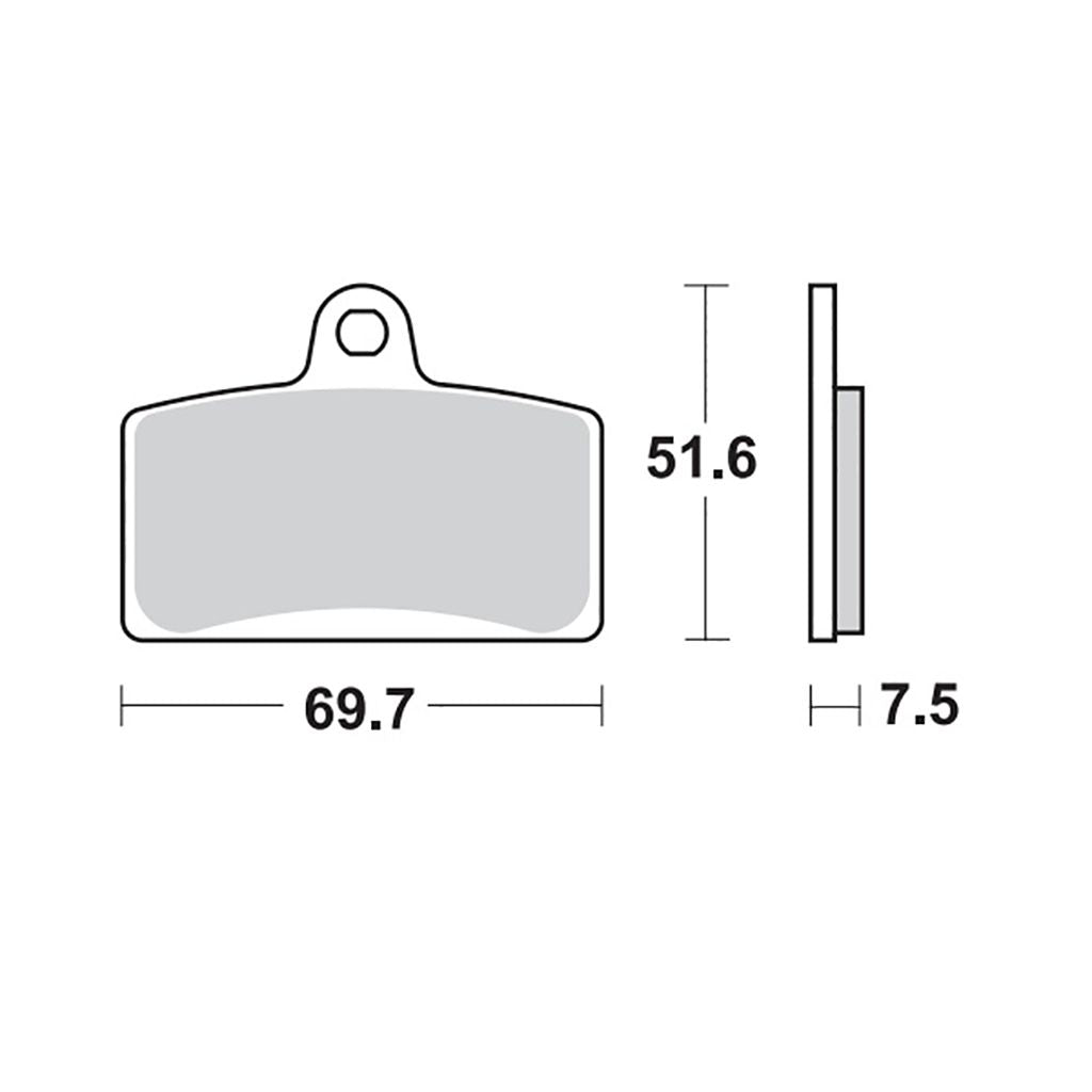Moto-Master Bremsbelag RoadPRO Ceramic MCB780
