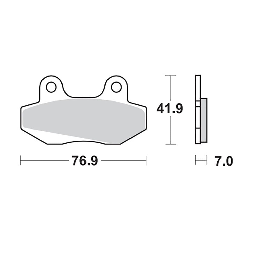 Moto-Master Bremsbelag RoadPRO Ceramic MCB525
