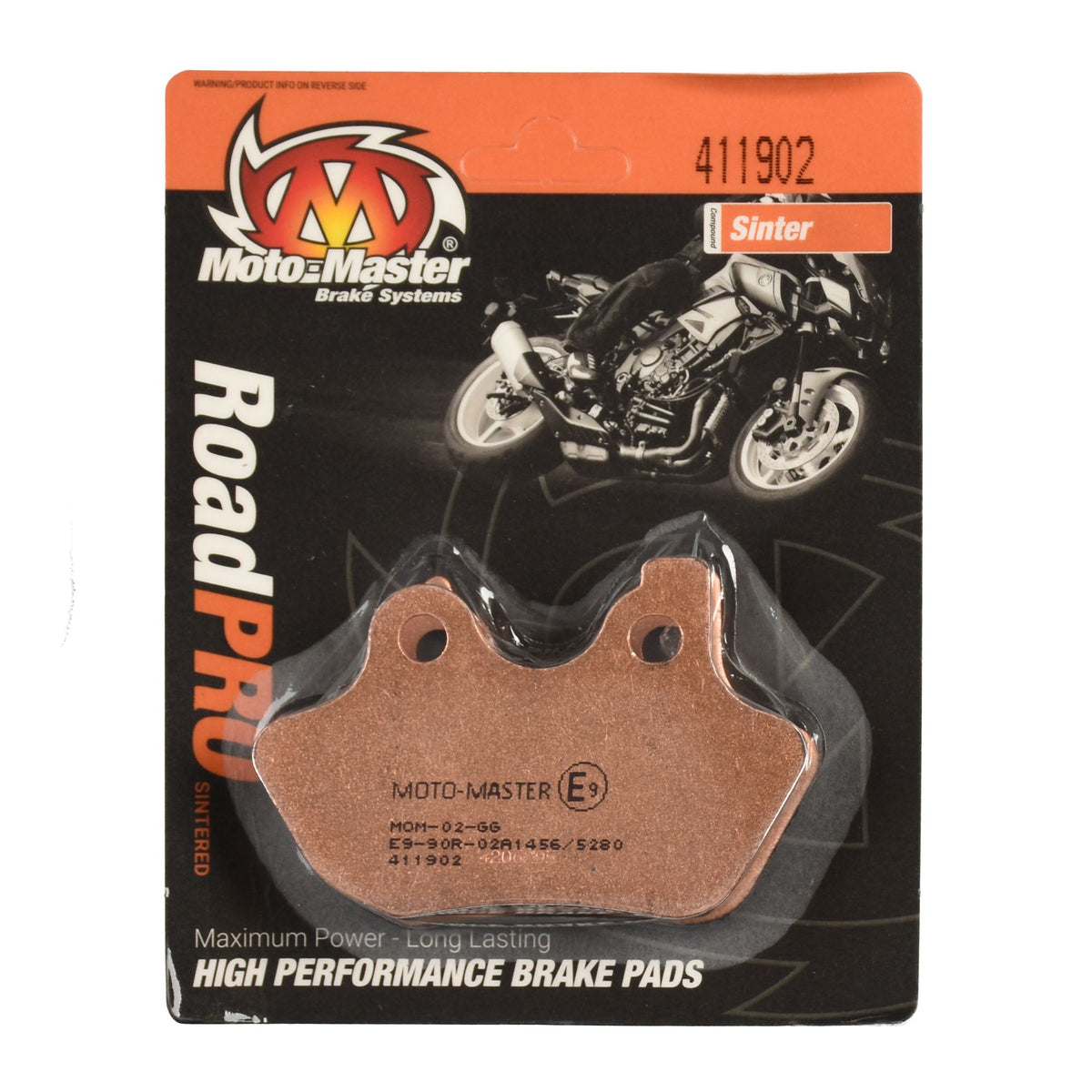 Moto-Master Bremsbelag RoadPRO Sinter hinten MCB777