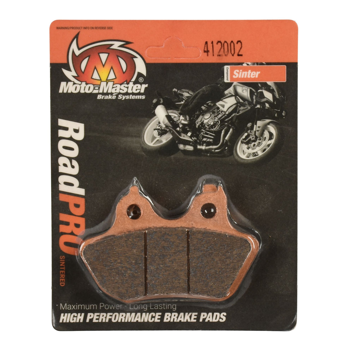 Moto-Master Bremsbelag RoadPRO Sinter hinten MCB799