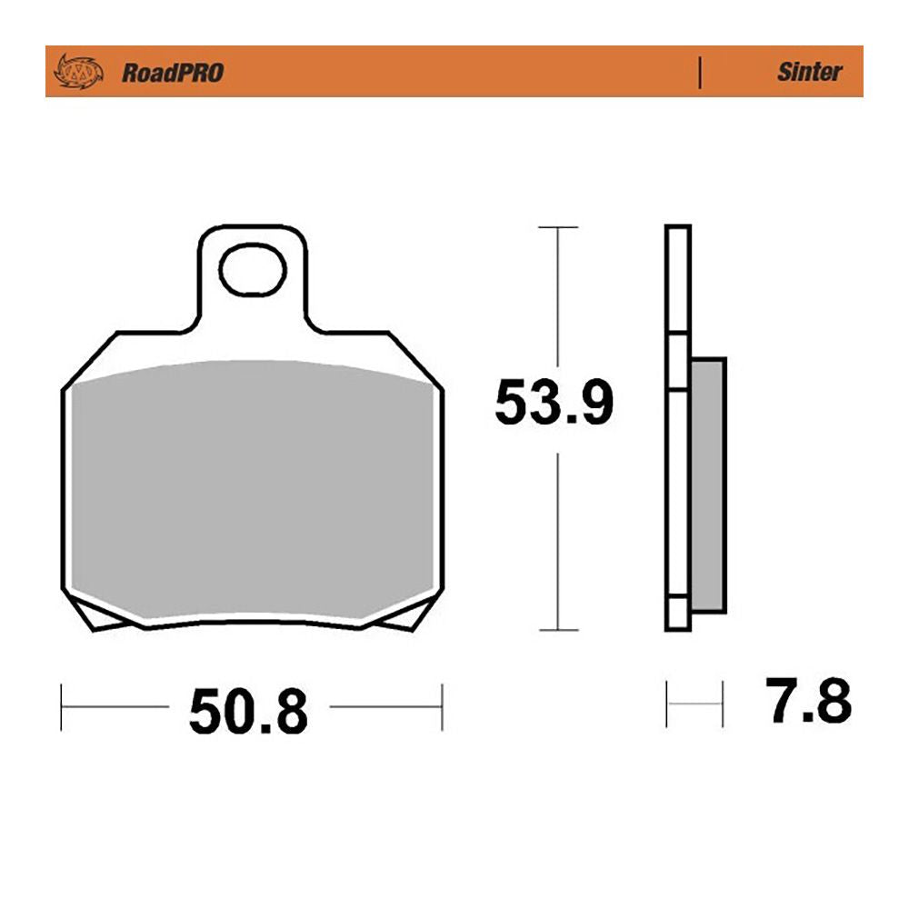 Moto-Master Bremsbelag RoadPRO Scooter (Art. m416003)