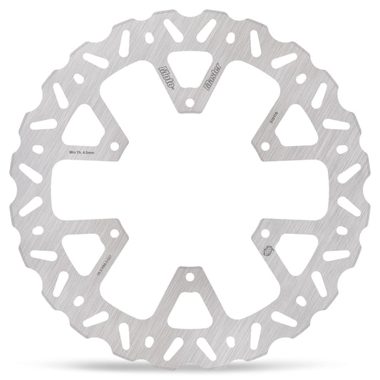 Moto-Master Bremsscheibe Nitro Road hinten starr mit ABE Ø 260 mm | LK 125 mm | 6 Loch | 5,0 mm stark