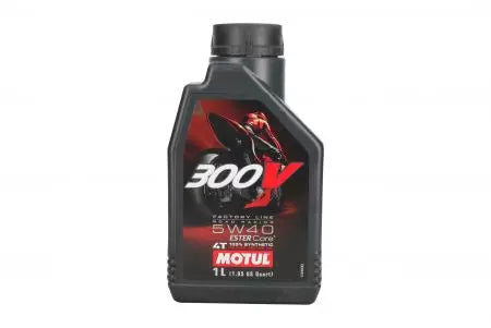 Motoröl Motul 300V Road Racing 4T 5W40 synthetisch 1l - 104112