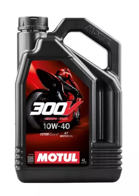 Motoröl Motul 300V Road Racing 4T 10W40 synthetisch 4l - 104121