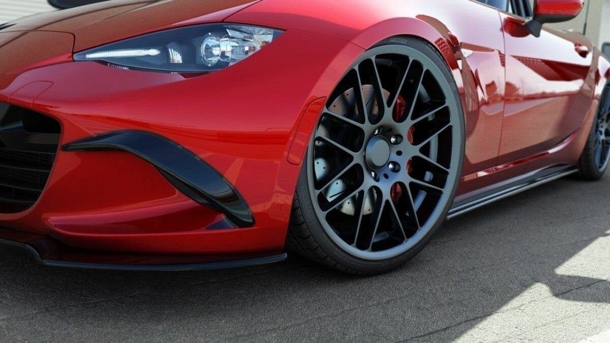 Nebelleuchten Abdeckung passend für Mazda MX-5 ND (Mk4) schwarz Hochglanz