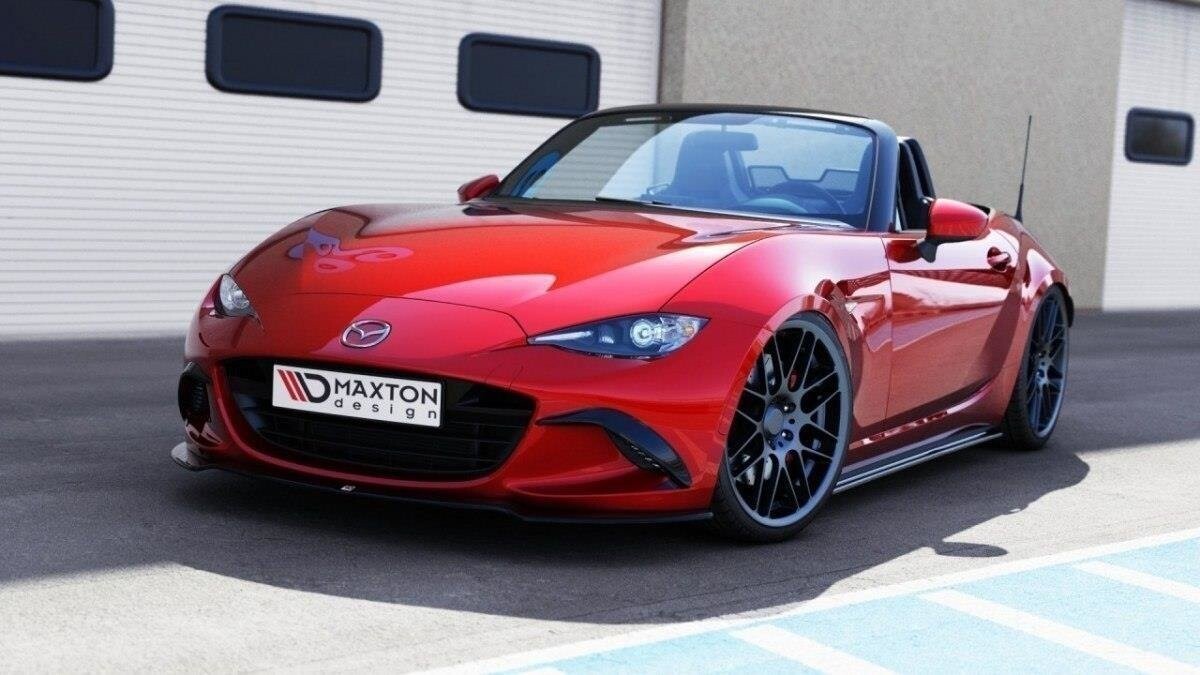 Nebelleuchten Abdeckung passend für Mazda MX-5 ND (Mk4) schwarz Hochglanz