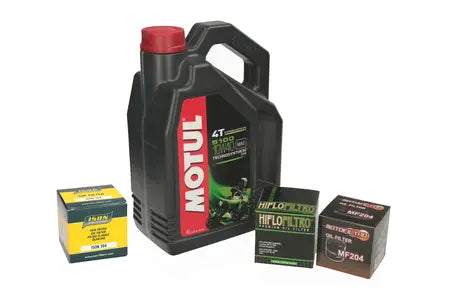 Motoröl Motul 5100 4T 10W40 halbsythetisch 4 l + Ölfilter - 76613