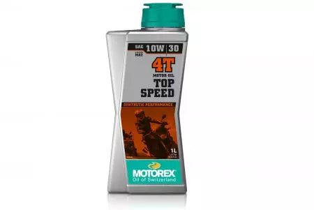 Motorenöl Motorex Top Speed 4T 10W30 synthetisch 1 l