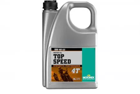 Motorenöl Motorex Top Speed 4T 5W40 synthetisch 4 l