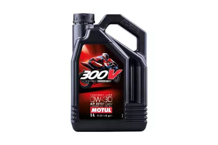 Motorenöl Motul 300V 4T 0W30 R.K.O 2376H synthetisch 5l - 110329