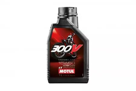 Motul 300V 4T Off Road 15W60 - synthetisches Motorenöl 1L - 104137