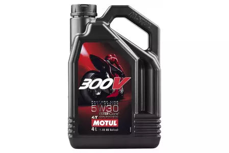 Motoröl Motul 300V Road Racing 4T 5W30 synthetisch 4l - 104111