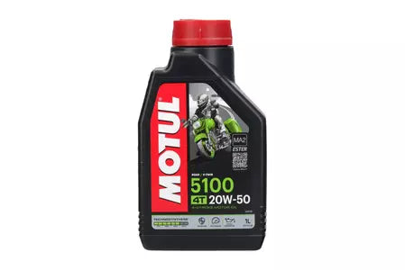Motul 5100 4T 20W50 Teilsynthetisches Motoröl 1l - 109944