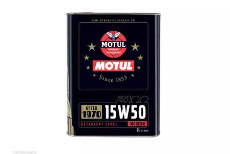 Motoröl 15W50 4T 2 Liter Motul Classic 2100 - 104512