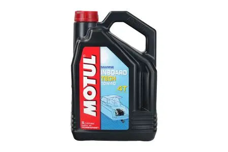 Motul Inboard Tech 4T 10W40 Halbsynthetisches Motoröl 5l - 106419