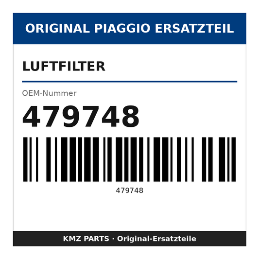 Piaggio Luftfilter 479748