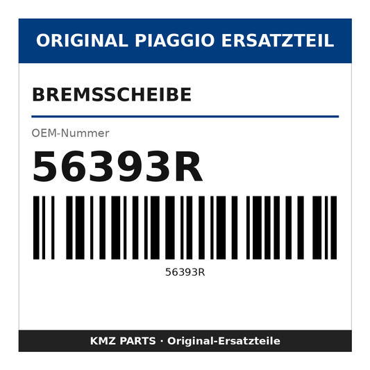 Piaggio Bremsscheibe 56393R