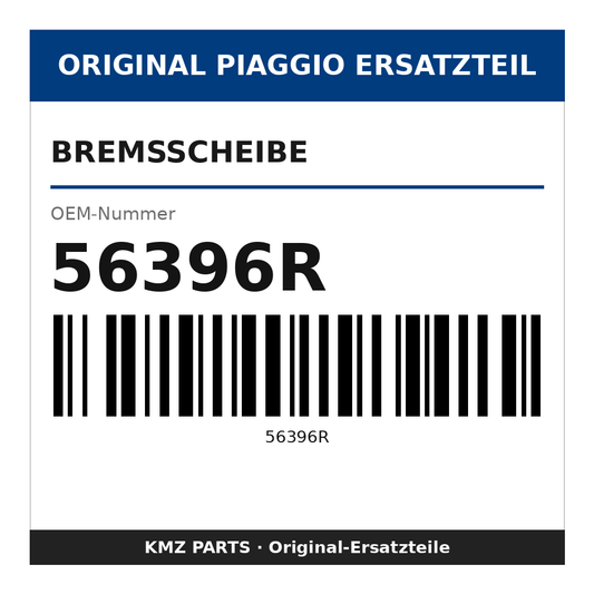 Piaggio Bremsscheibe 56396R