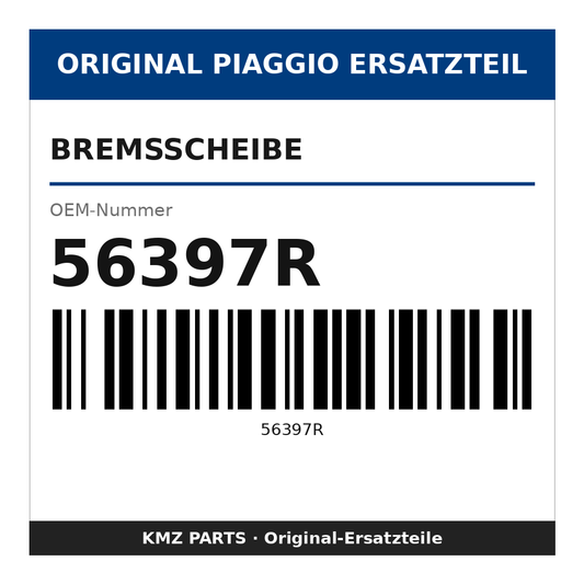 Piaggio Bremsscheibe 56397R