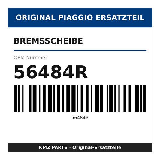 Piaggio Bremsscheibe 56484R