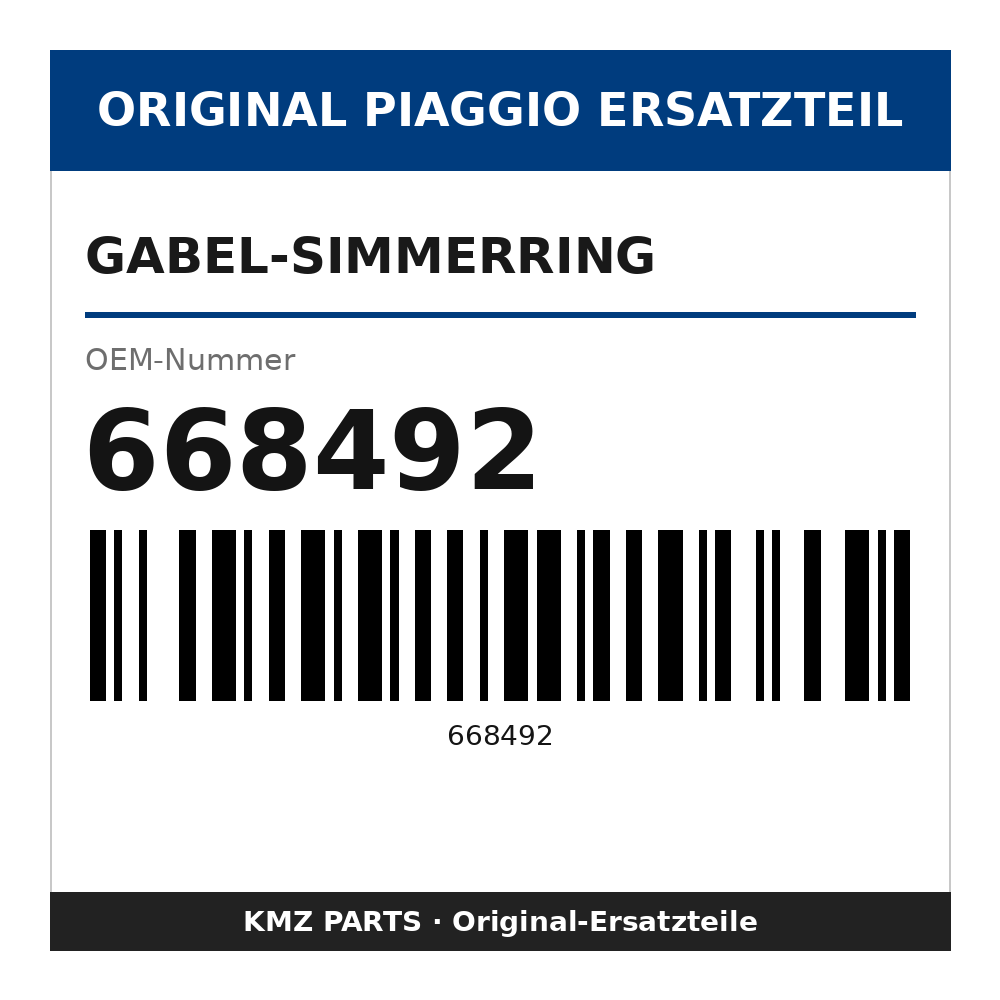 Piaggio Gabel-Simmerring 668492