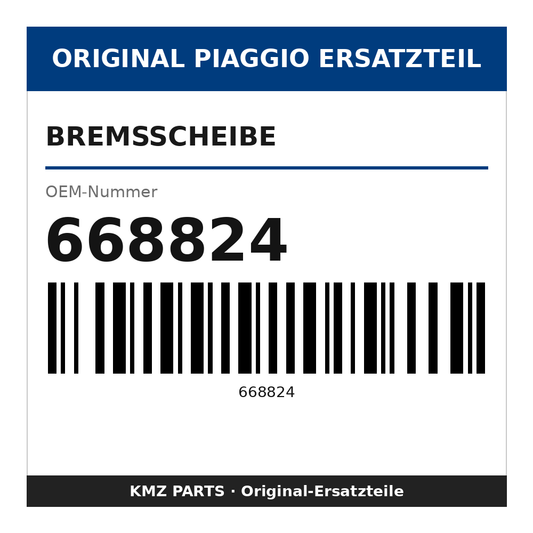 Piaggio Bremsscheibe 668824