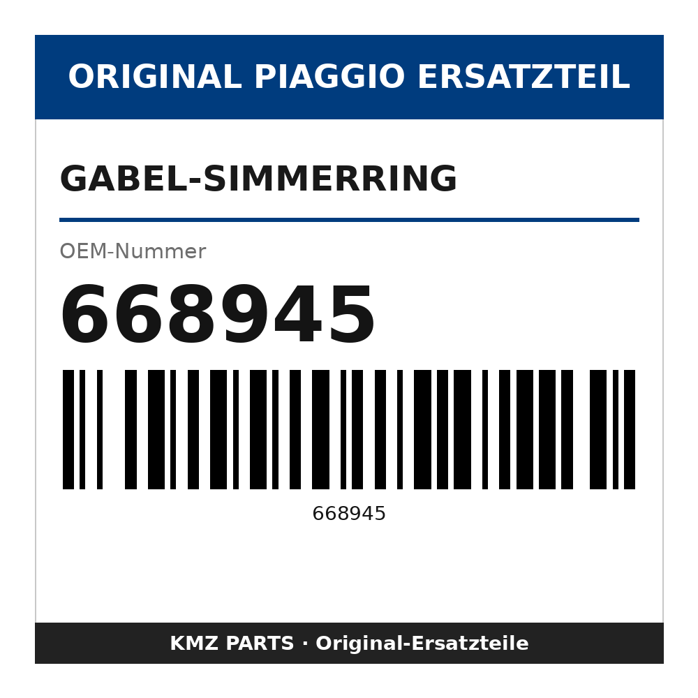 Piaggio Gabel-Simmerring 668945