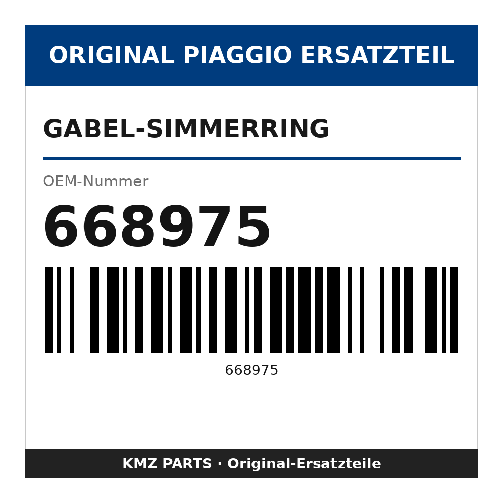 Piaggio Gabel-Simmerring 668975